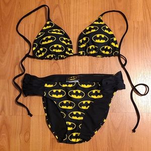 DC Comics Batman Reversible 2 Piece Bikini Set
